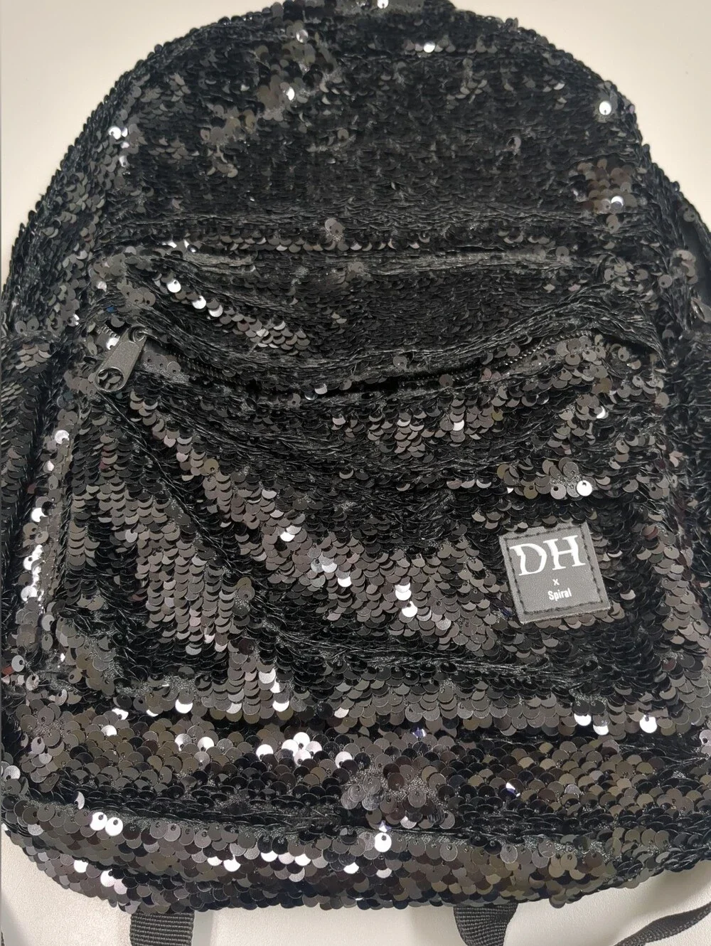 Dan Howell x Spiral Black Sequin Mini Backpack Dan and Phil Official Merch